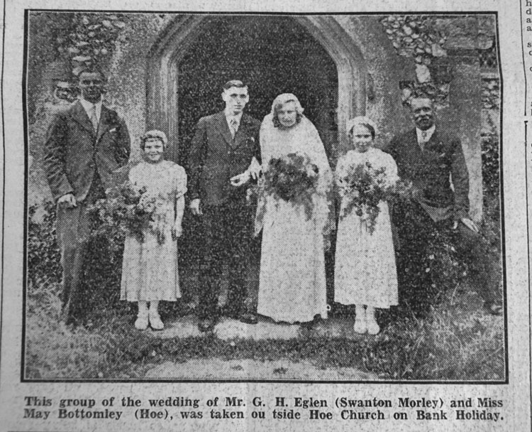 Bottomley-Eglen wedding
