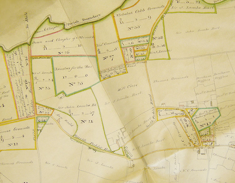 enclosure map
common