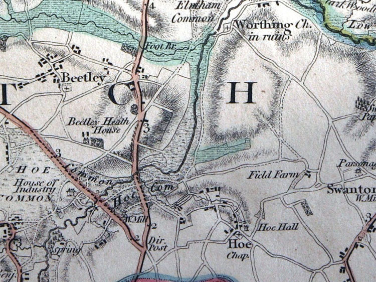 Faden's map