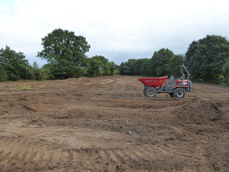 field levelled