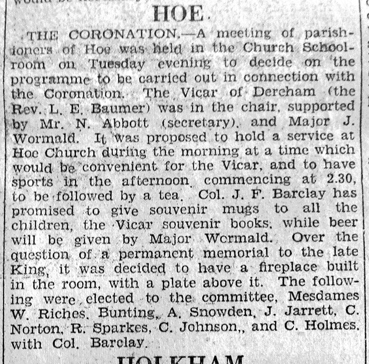 coronation 1937