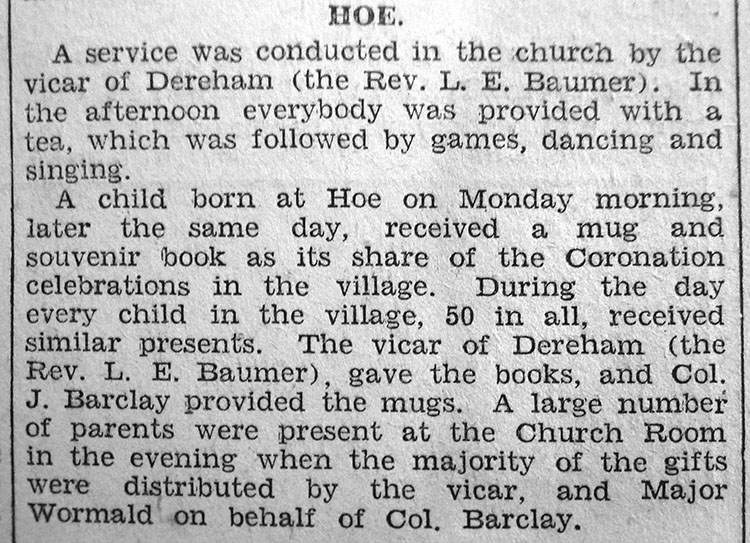coronation 1937