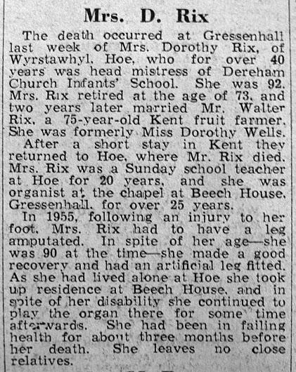 Rix obit