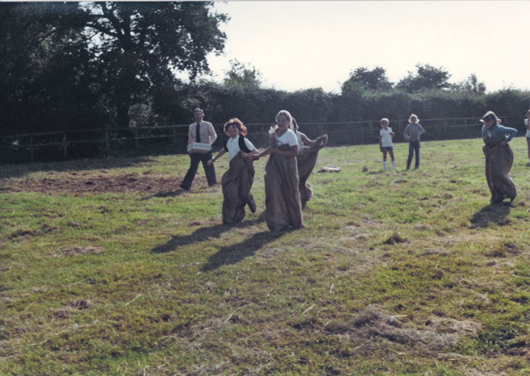 sack race