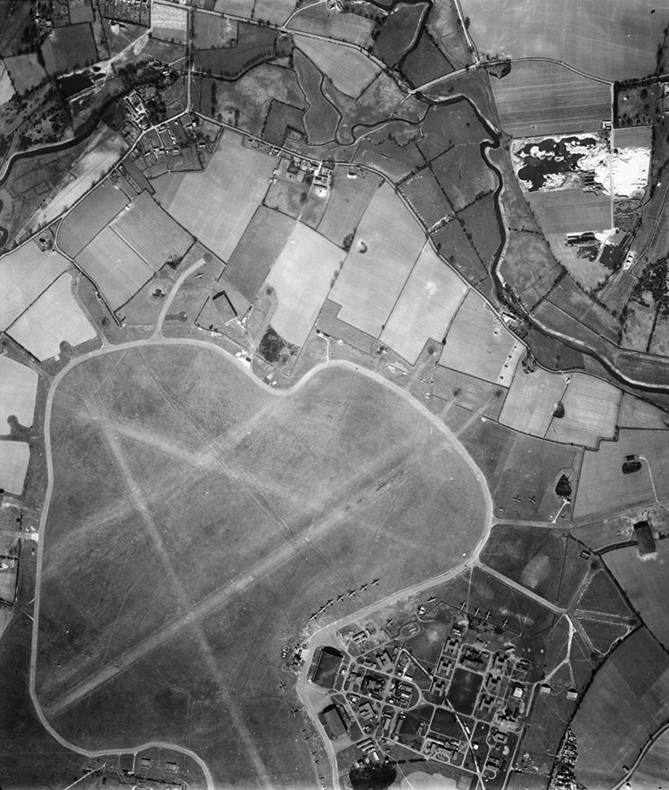 airfield aerial