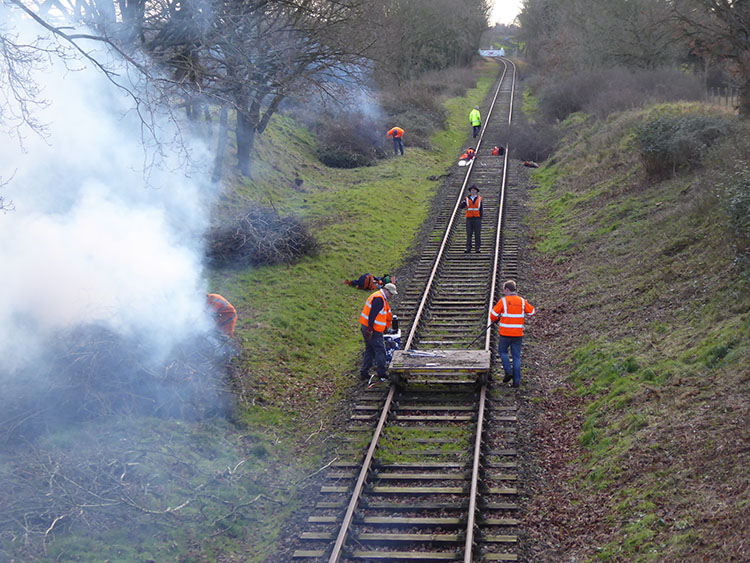 track clearing