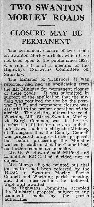 road closure
