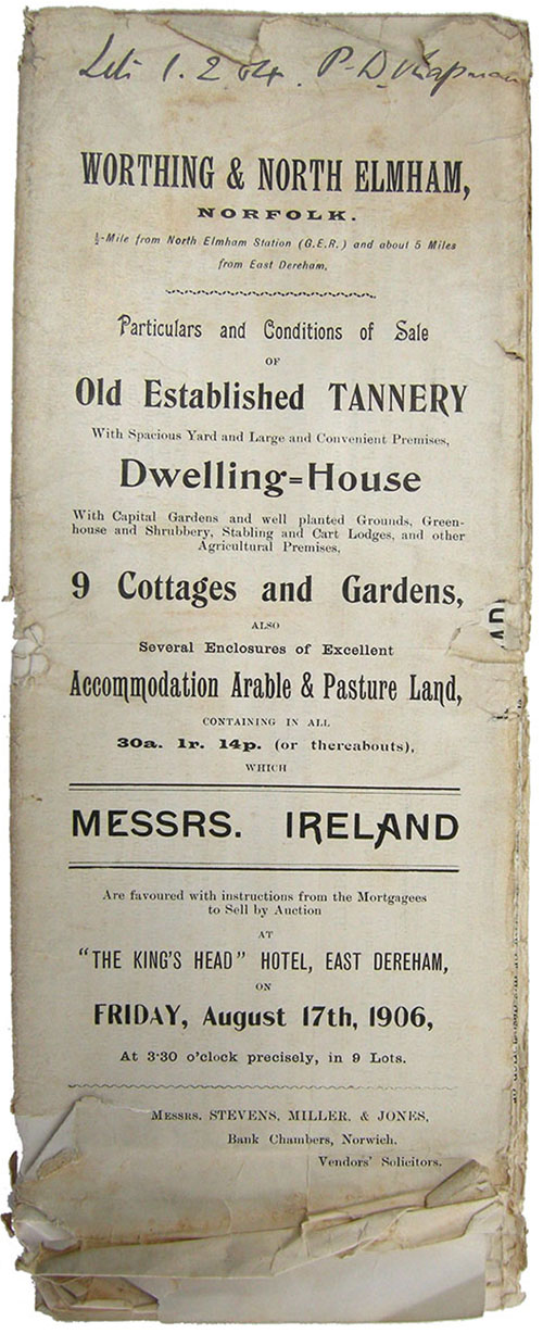tannery sale
