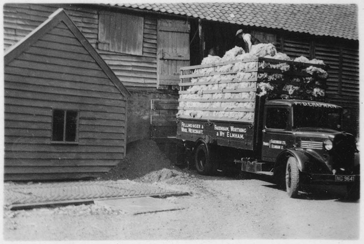wool arriving
